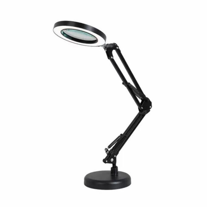 

Office & Stationery | Alat Tulis | Avpro Desk Lamp 16Cm Led Ring With 8X Magnifying Glass W Base 15Cm | Best Seller