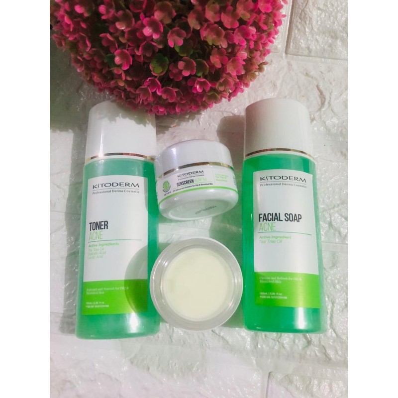 kitoderm paket acne glowing