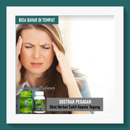 Obat Sakit Kepala Tegang / Tension Headache, Sakit Kepala Berkepanjangan, Obat Sakit Kepala Menahun