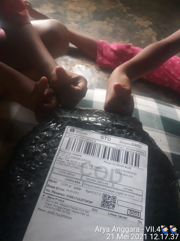 Home-klik Maspion Panda Fit A Set Wajan Penggorengan Sauce Pan 16 Cm & Fry Pan 20 Cm