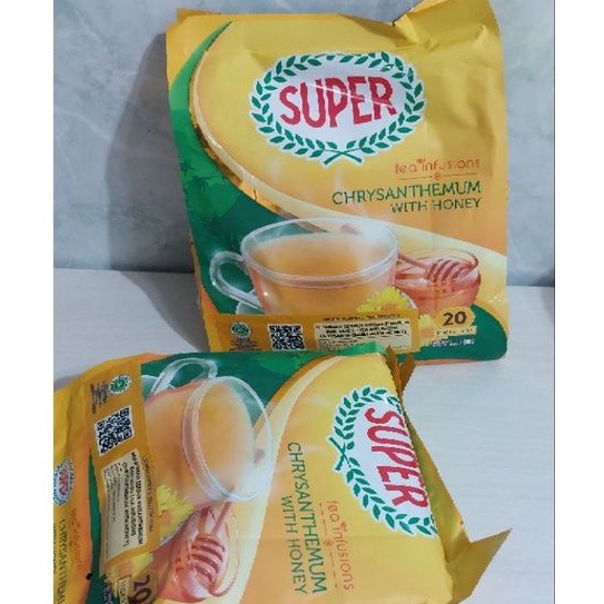 Super Teh Serbuk Instan Krisantemum dengan Madu 20sachets