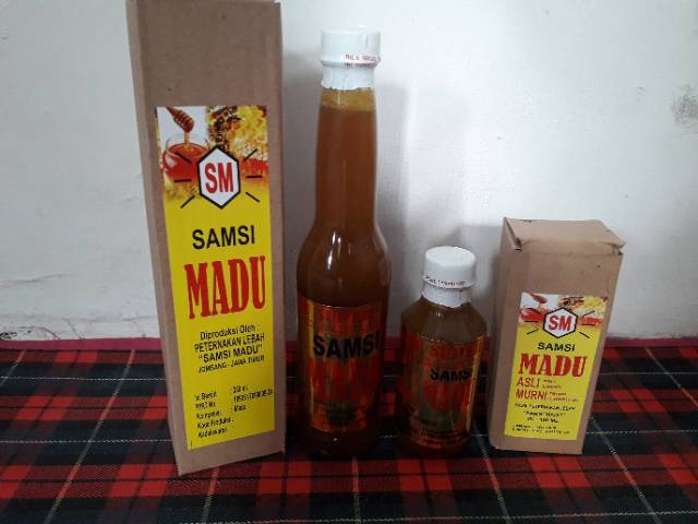 Madu Samsi Super/ Randu/ kaliandra dll original 150ml dr peternakan langsung