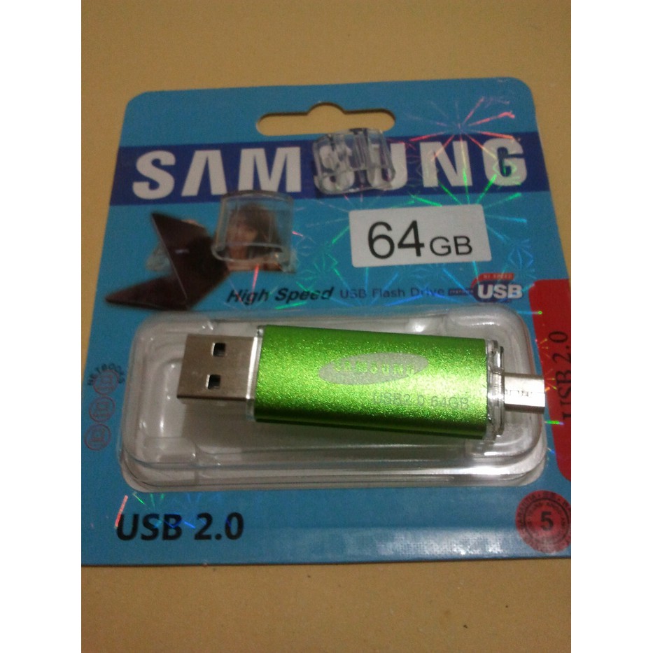 OBRAL Flashdisk OTG Samsung 64GB   64 GB   Flash Disk Usb 2 0