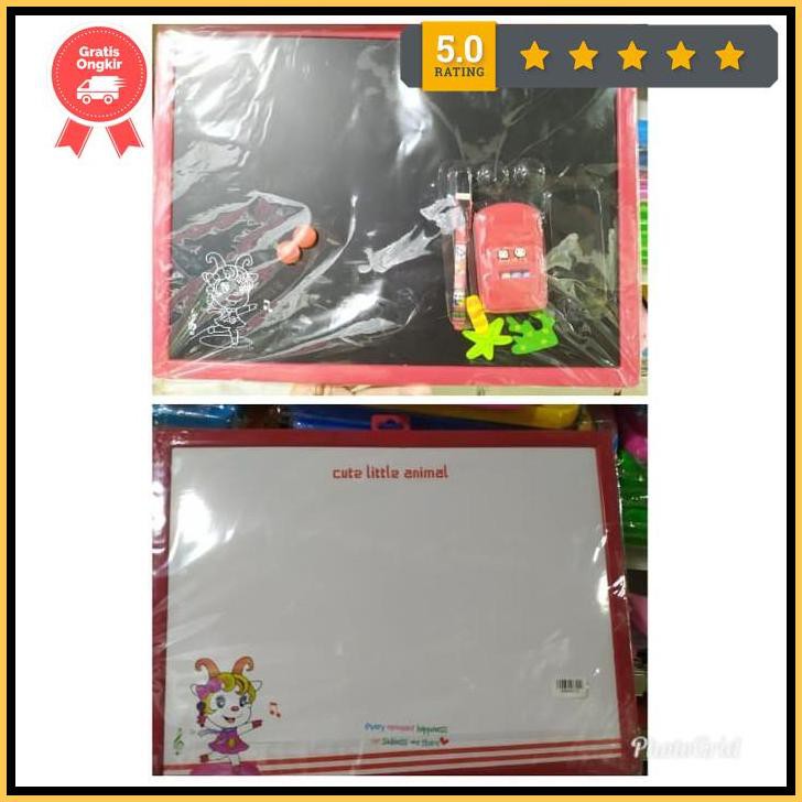 

Papan Tulis Anak Besar Kapur Black And White Board Panjang 40 Cm Jneny789