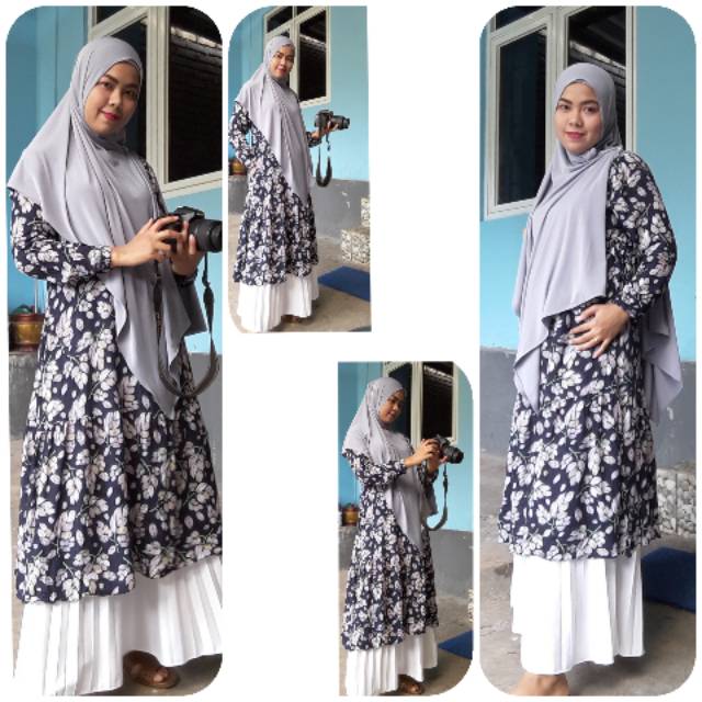 Long Tunik Katun Rayon