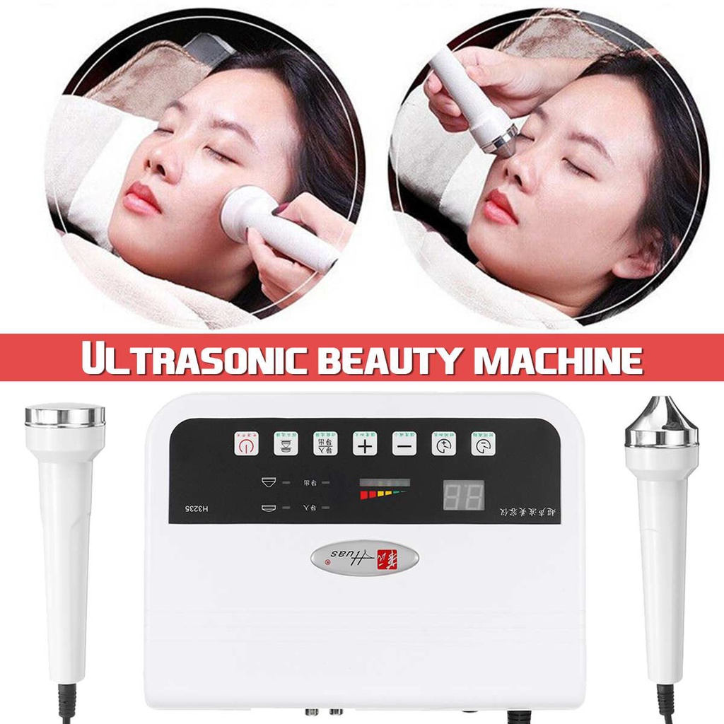 Ultrasonic beauty nuskin lumispa galvanic Instrumen Elektroplating Korset Detoksifikasi Ultrasound Wajah Tubuh Pijat