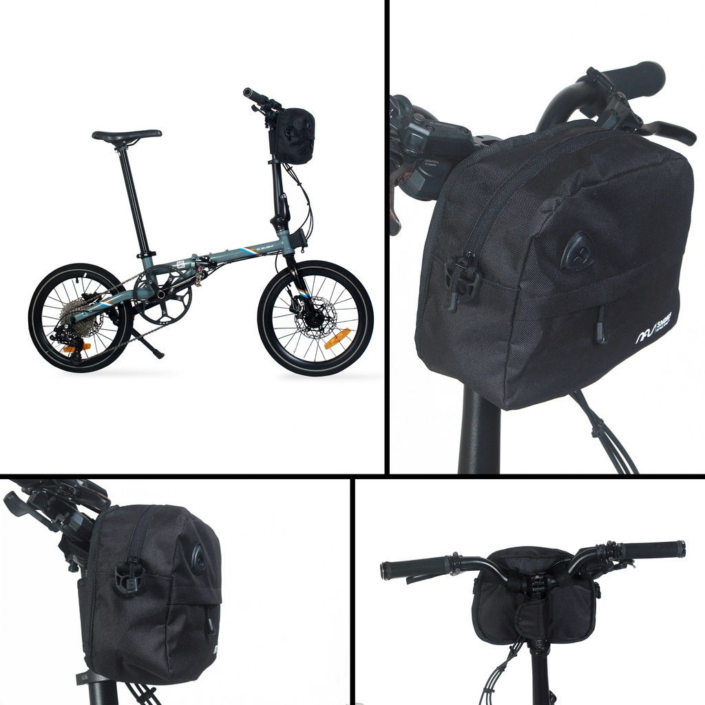 Tas Sepeda Lipat Handlebar bisa di jadikan Tas Selempang V1