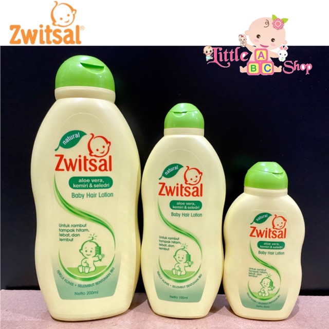 Zwitsal Natural Baby Hair Lotion Aloe Vera / Zwitsal Hair lotion