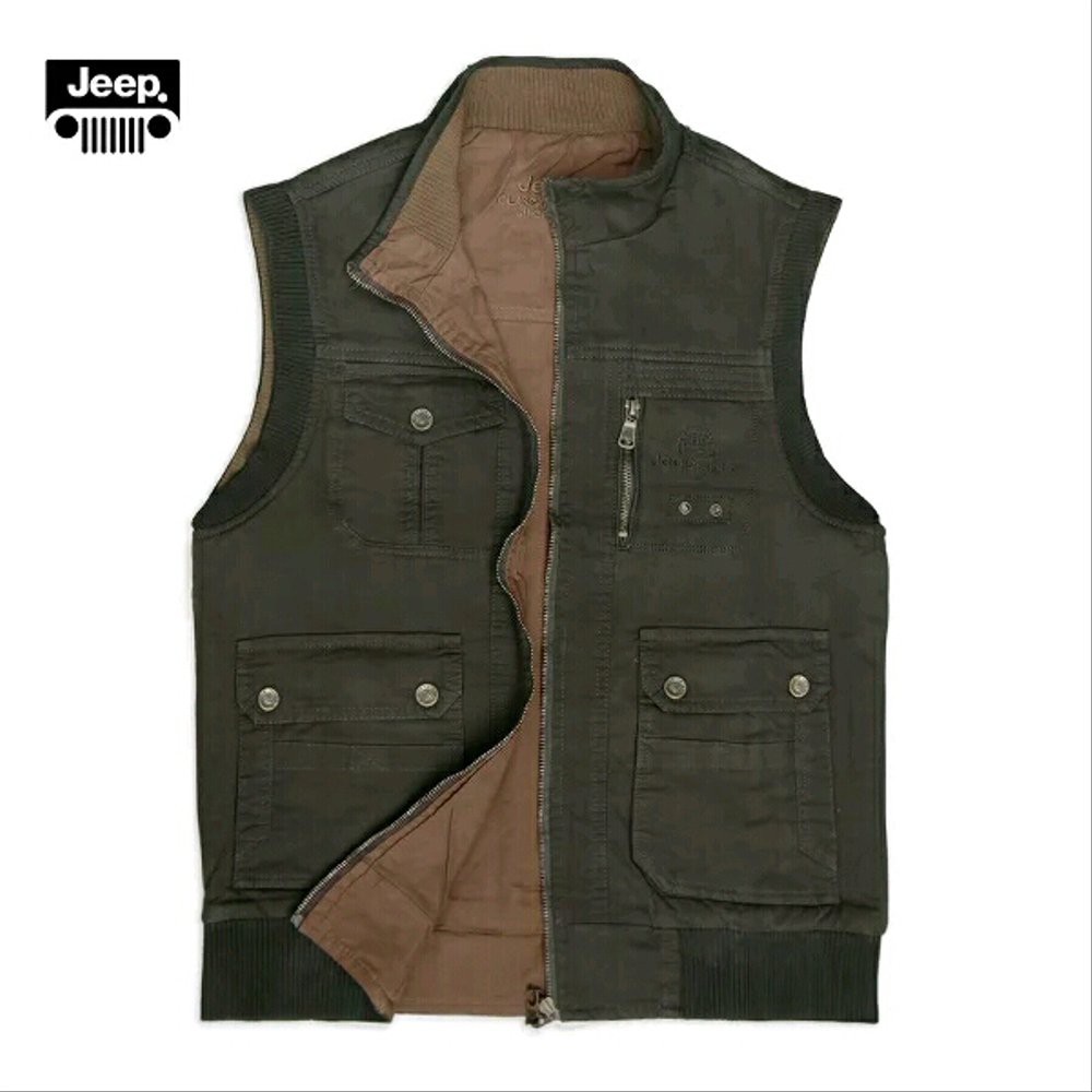 Rompi Jeep Offroad Import - Rompi Lapangan - Vest Outdoor - Rompi Mancing - Rompi Pria - Rompi Army