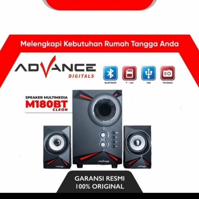 Speaker Multimedia Bluetooth ADVANCE M 180BT M180BT Extra Power