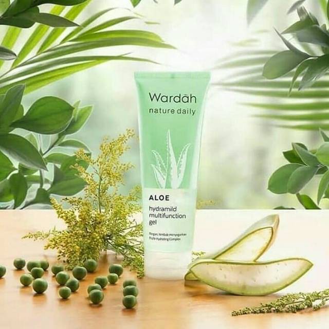 PROMO WARDAH  NATURE DAILY ALOE MULTIFUNGSI GEL100 Ml/GEL MULTIFUNGSI/WARDAH