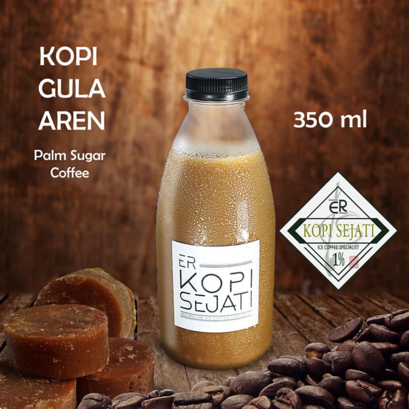 

Kopi Gula Aren by Kopi Sejati (GOJEK or GRAB only) - 350 ml