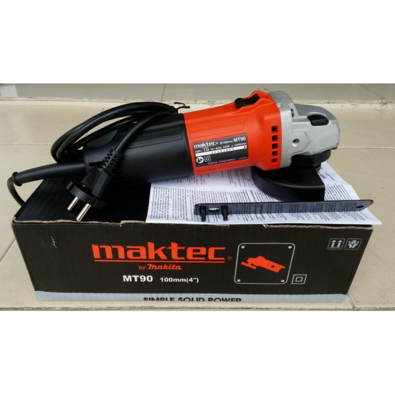 Grenda tangan maktec MT90, mesin grenda maktec