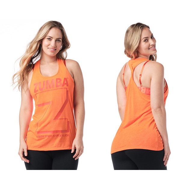 TANKTOP OLAHRAGA WANITA/ KAOS SENAM/ TANKTOP ZUMBA/ TANKTOP GYM/ TOP CLR YR DNC FLOOR