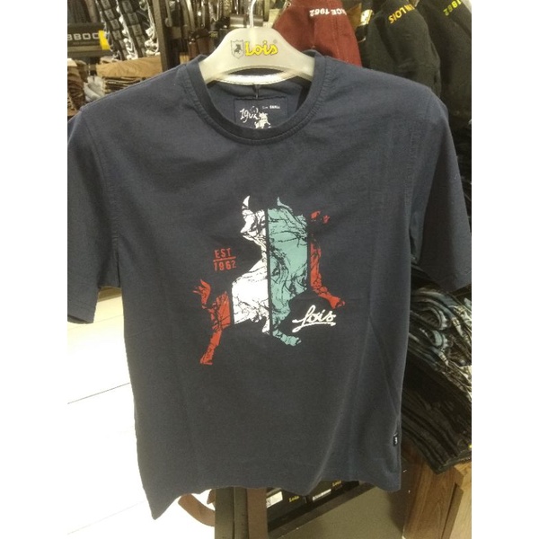 T-SHIRT LOIS ORIGINAL KSL 2129, T-SHIRT LOIS NEW ARIVAL, T-SHIRT LOIS COWO ORIGINAL,,KAOS COWOK LOIS