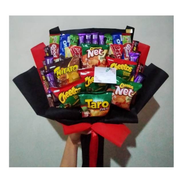 

Buket Makanan / Coklat / Buket Besar Jumbo