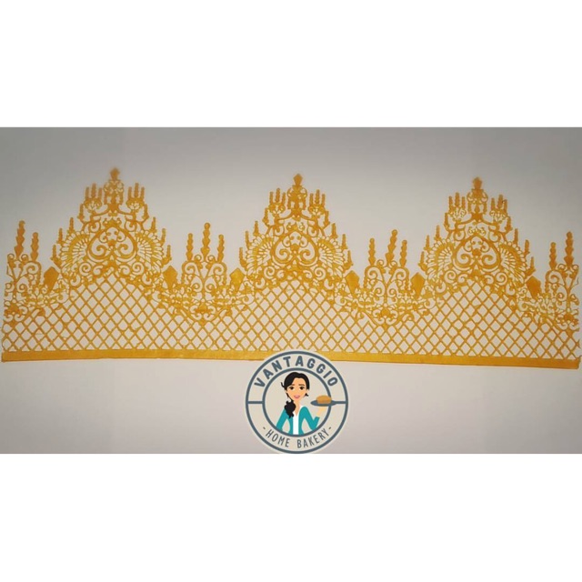 

edible lace gold