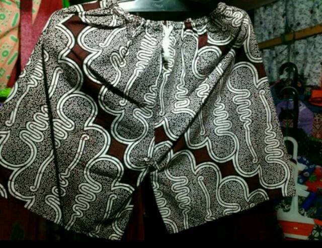 Celana Batik pendek ukuran all size pria dan wanita Harga murah