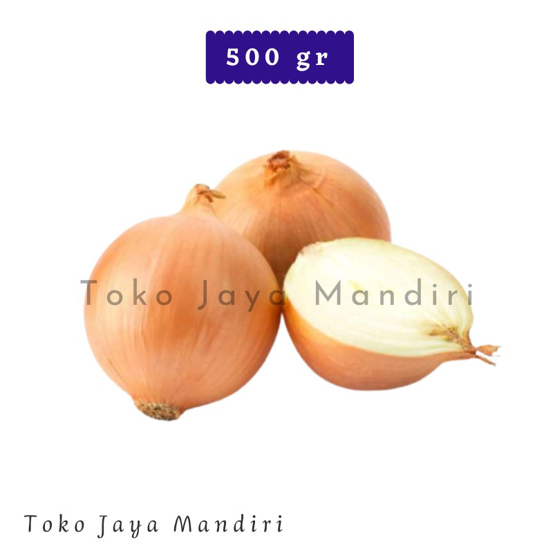 

Bawang Bombay 500 gr