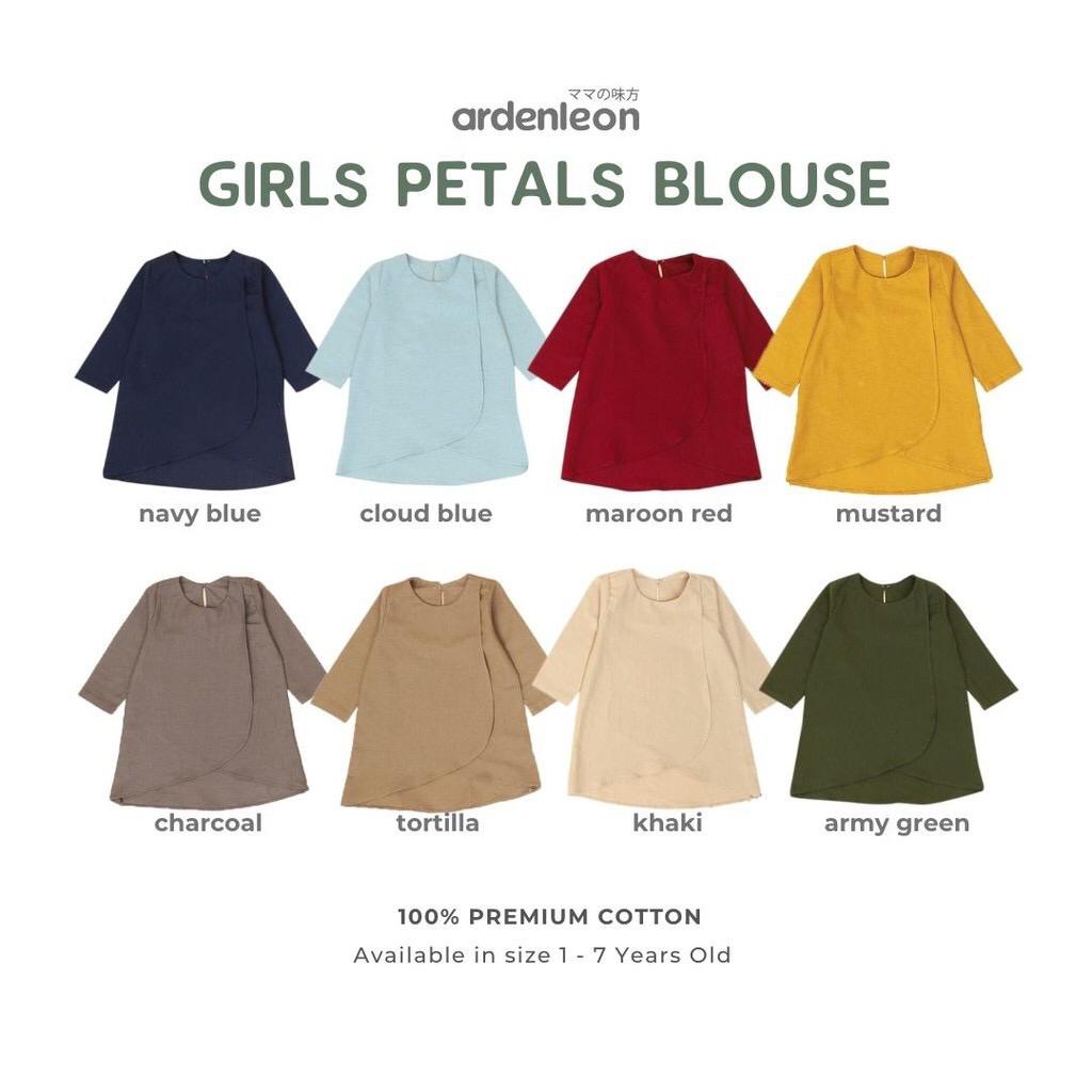 Ardenleon Girls Petals Blouse