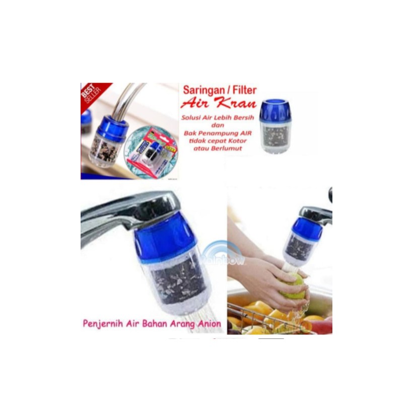 Filter / saringan air kran / tandon/ bak mandi bahan arang anion