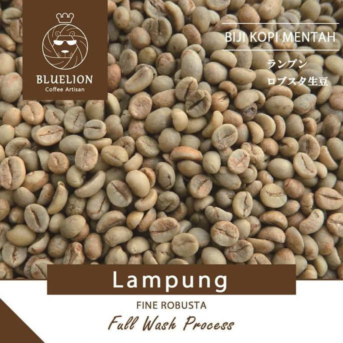 Green Bean - Lampung 1Kg Fine Robusta - Kopi Biji Mentah Harga Promo