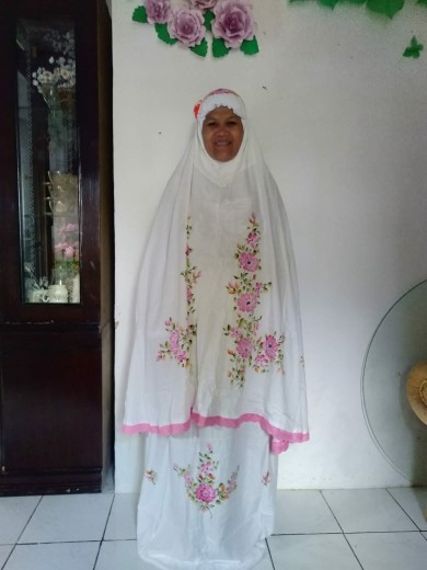 Mukena Lukis Batik Pekalongan