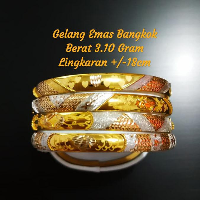 20 Inspirasi Gelang Emas Bangkok 10 Gram Benan Efashion