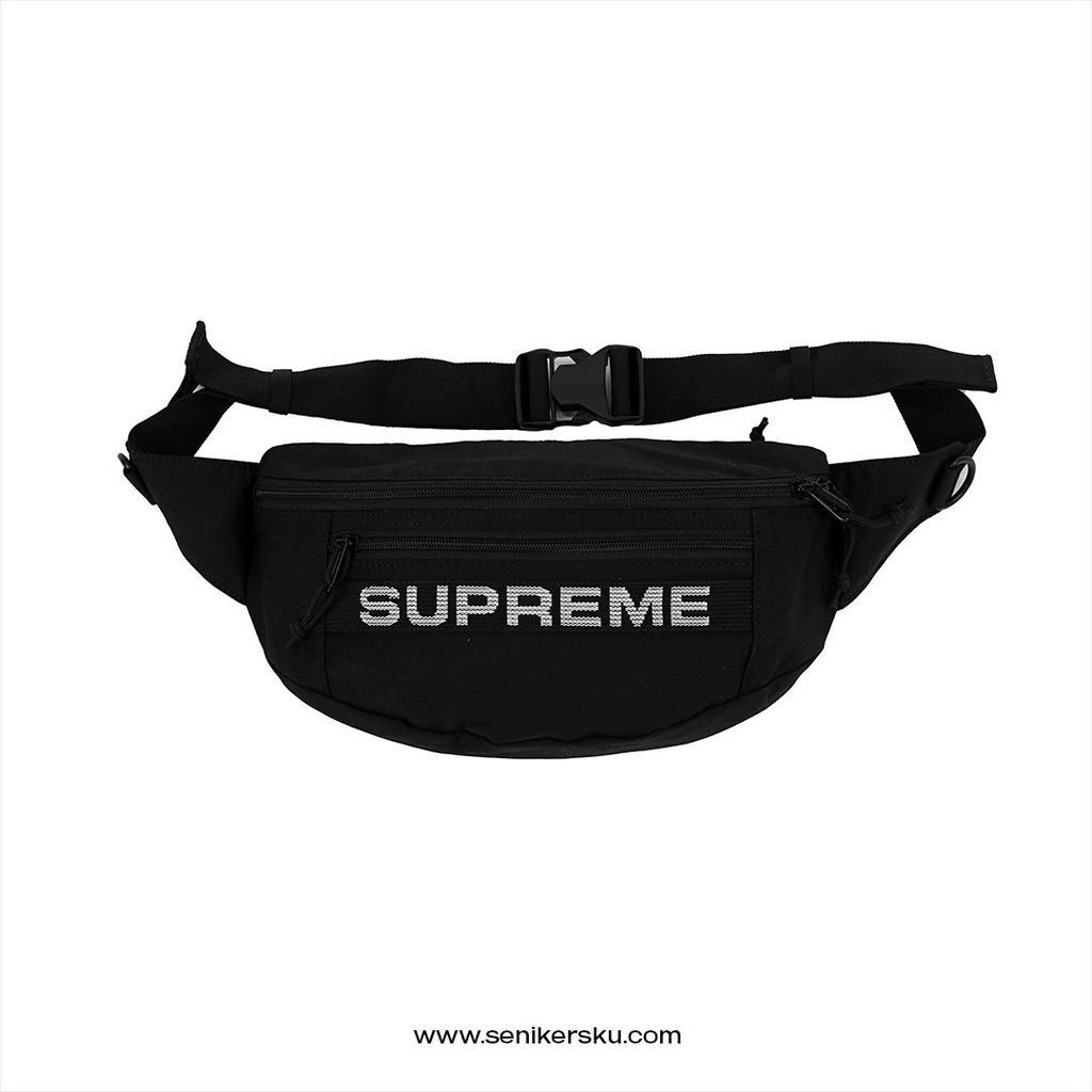 Supreme Field Waist Bag Black