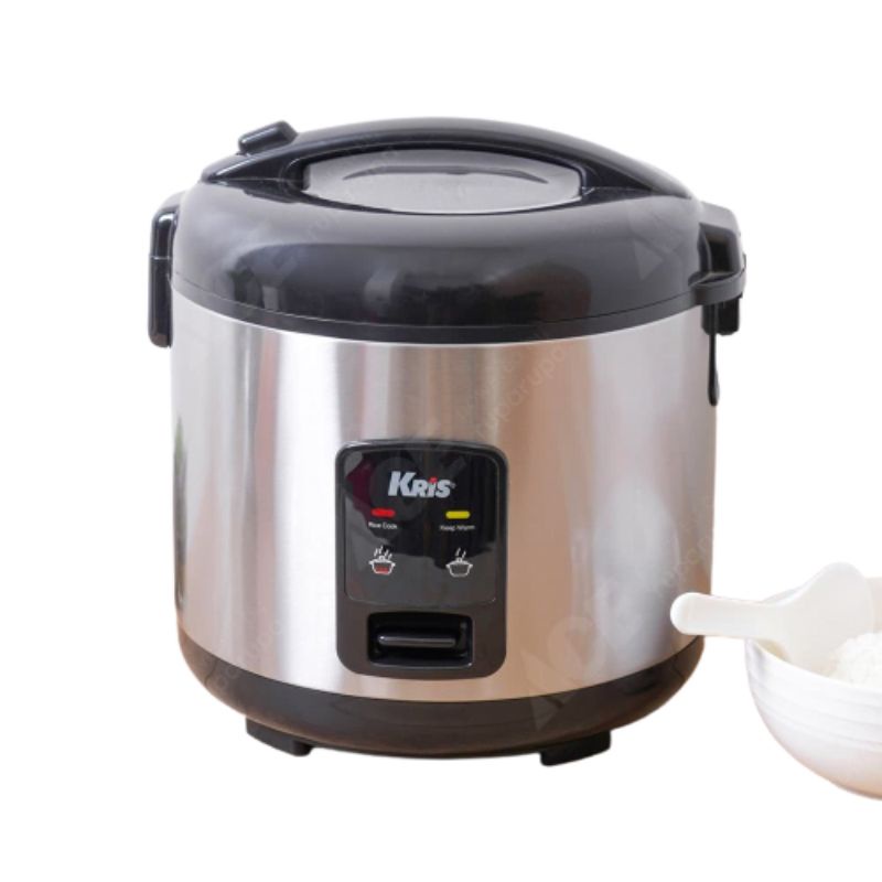 Rice Cooker Kris 1.8 Ltr - Silver