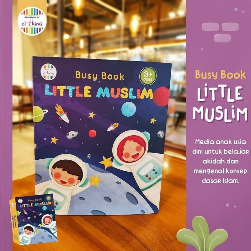 Busy book little muslim ready