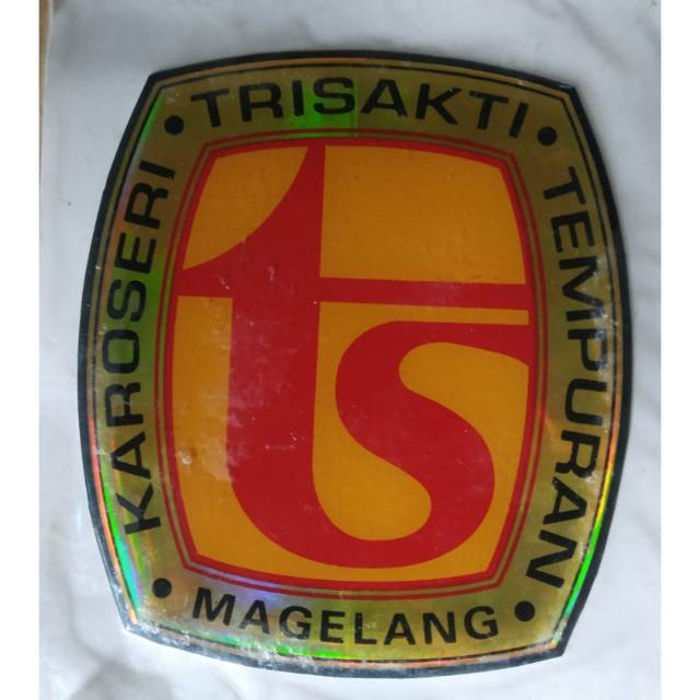 

emblem Stiker karoseri trisakti (soft silicon )