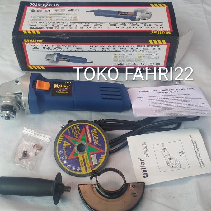 MOLLAR AG6700 MESIN GERINDA TANGAN MOLLAR