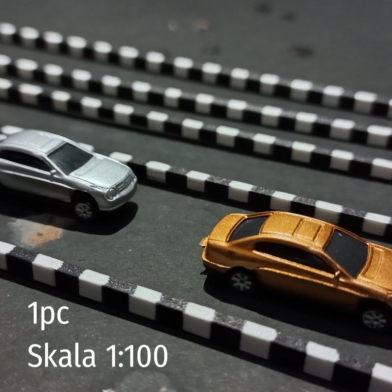 Maket Miniatur Kastin Batu Trotoar Diorama - MNDIY02
