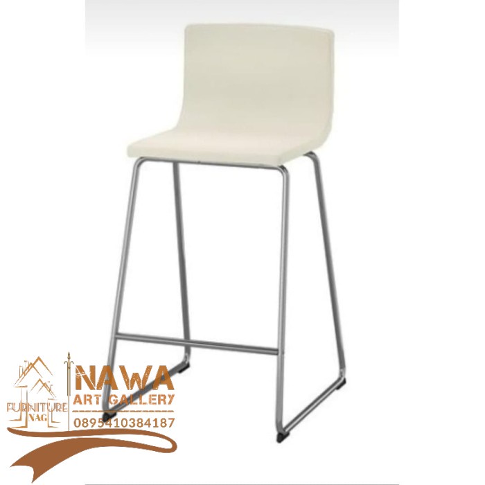 Kursi Bar Industrial Minimalis Rouka  Bar Stainles 02NAG