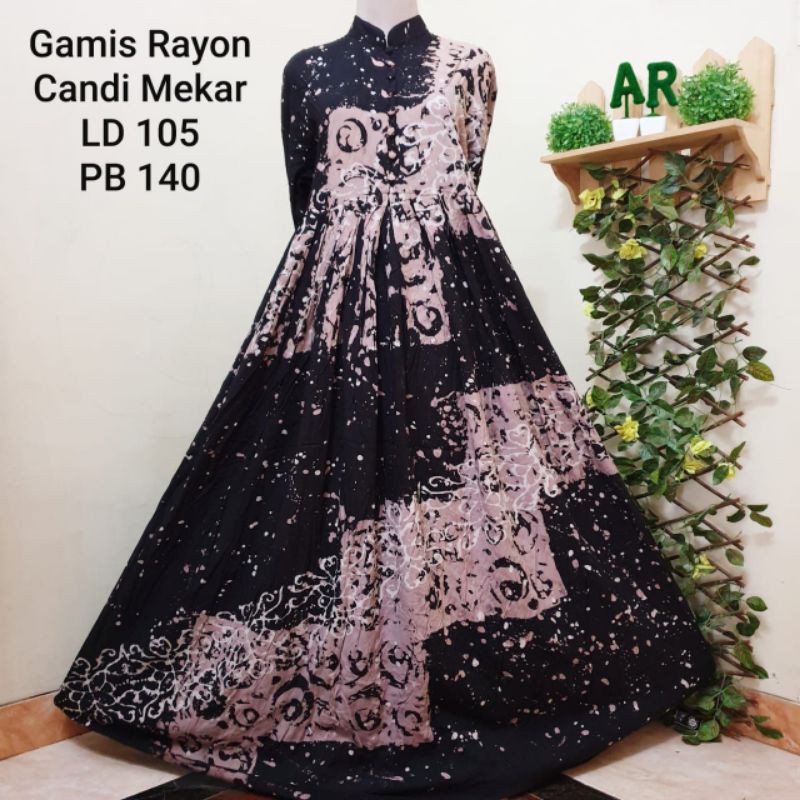 Gamis Rayon Candi Mekar