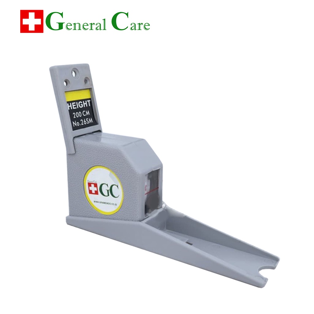 Stature Meter 2m General Care/alat ukur tinggi/tinggi badan/meteran badan