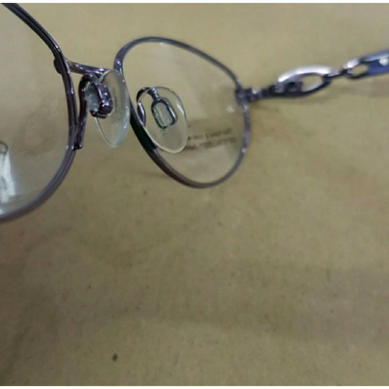 Nosepad kacamata model jepit/nosepad jepit silicone