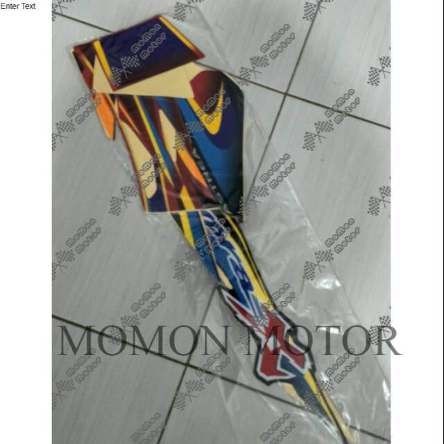 Stiker striping SUPRA X 100 honda