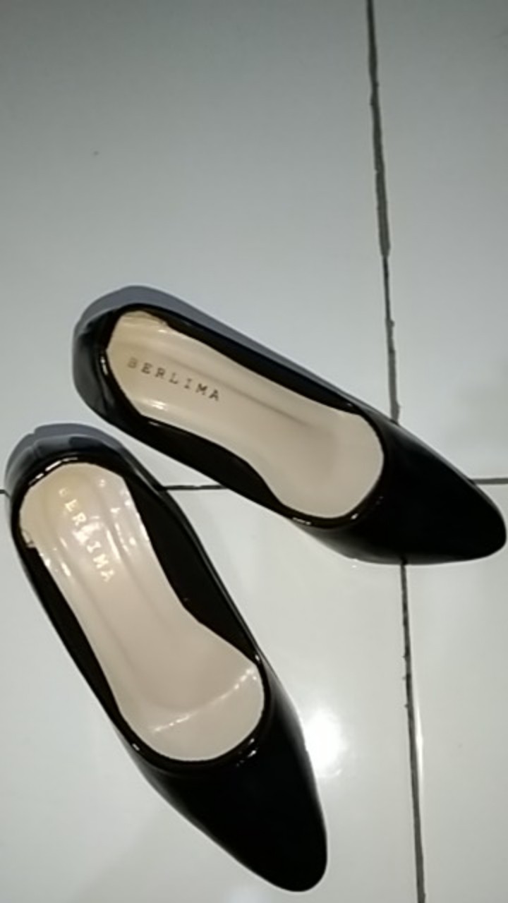 Zufar - Jane Glossy Pentopel Wanita / Sepatu Wanita / Sepatu Kerja Wanita/everlasting Heels