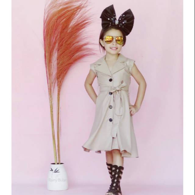 DRESS CANTIK || ZARA COAT / Dress anak / bajuanak / bajunik