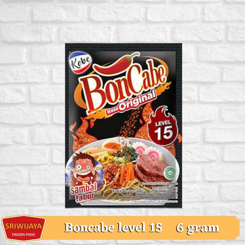 

Boncabe rasa original level 15 6 gram