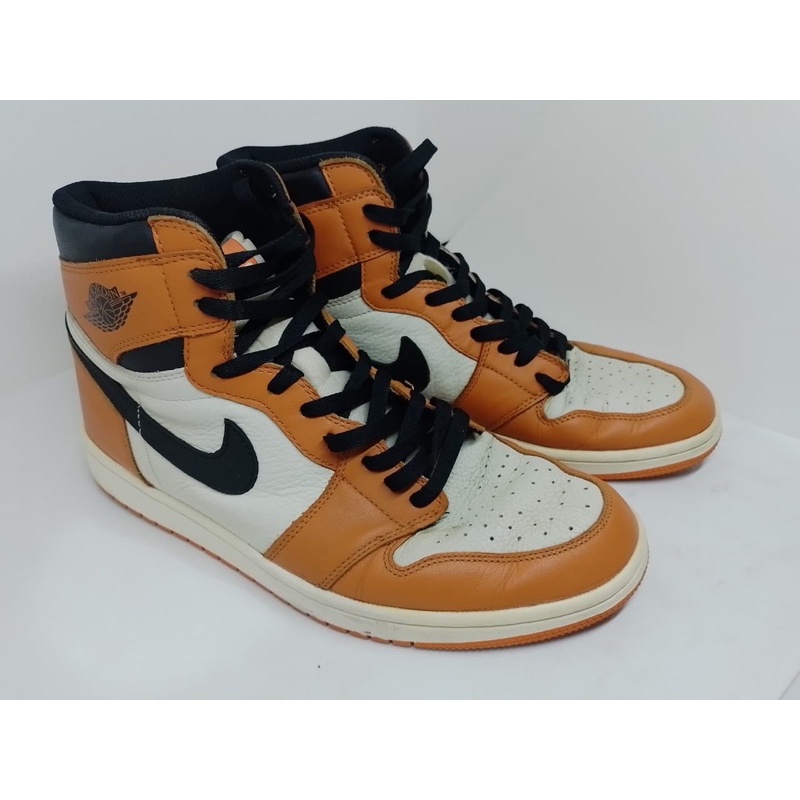 Sepatu Air Jordan Orange Size 46 Second