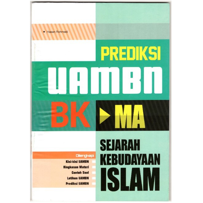 Buku Uambn Ski Fikih Quran Hadis Aqidah Ahlak Bahasa Arab Untuk Ma Madrasah Aliyah Shopee Indonesia