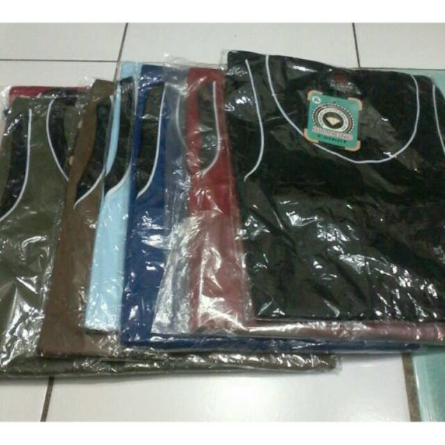Kaos Singlet Pria/Kaos Dalam Dewasa/Singlet Olahraga Pria