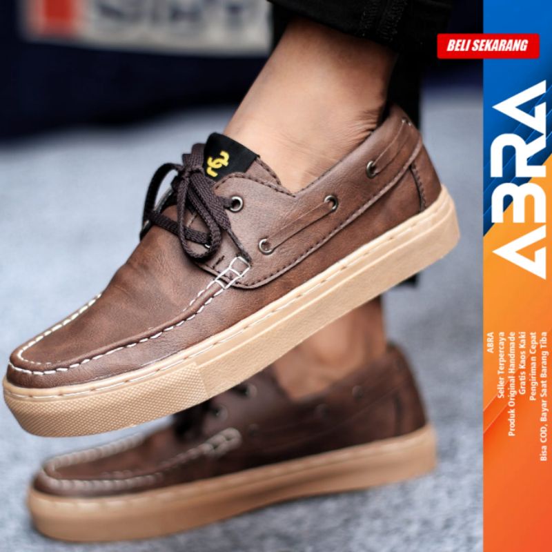 JCNERS sepatu casual Sneakers Pria Sepatu Sneakers Kasual ABRA