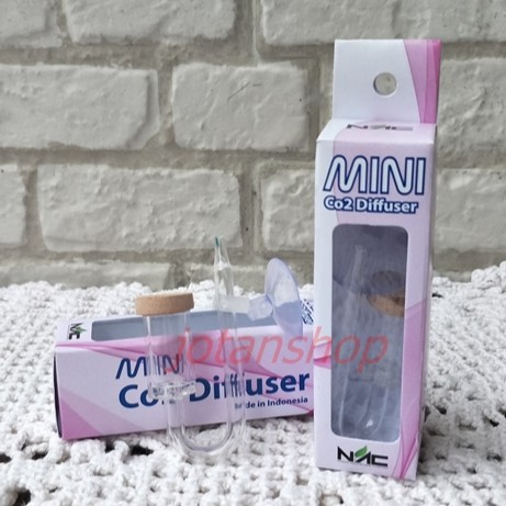 MINI Co2 DIFFUSER difuser glass aquascape aquarium