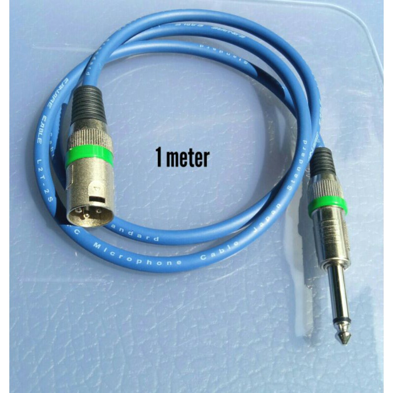 Jek mic jack akai to jek xlr kabel canare