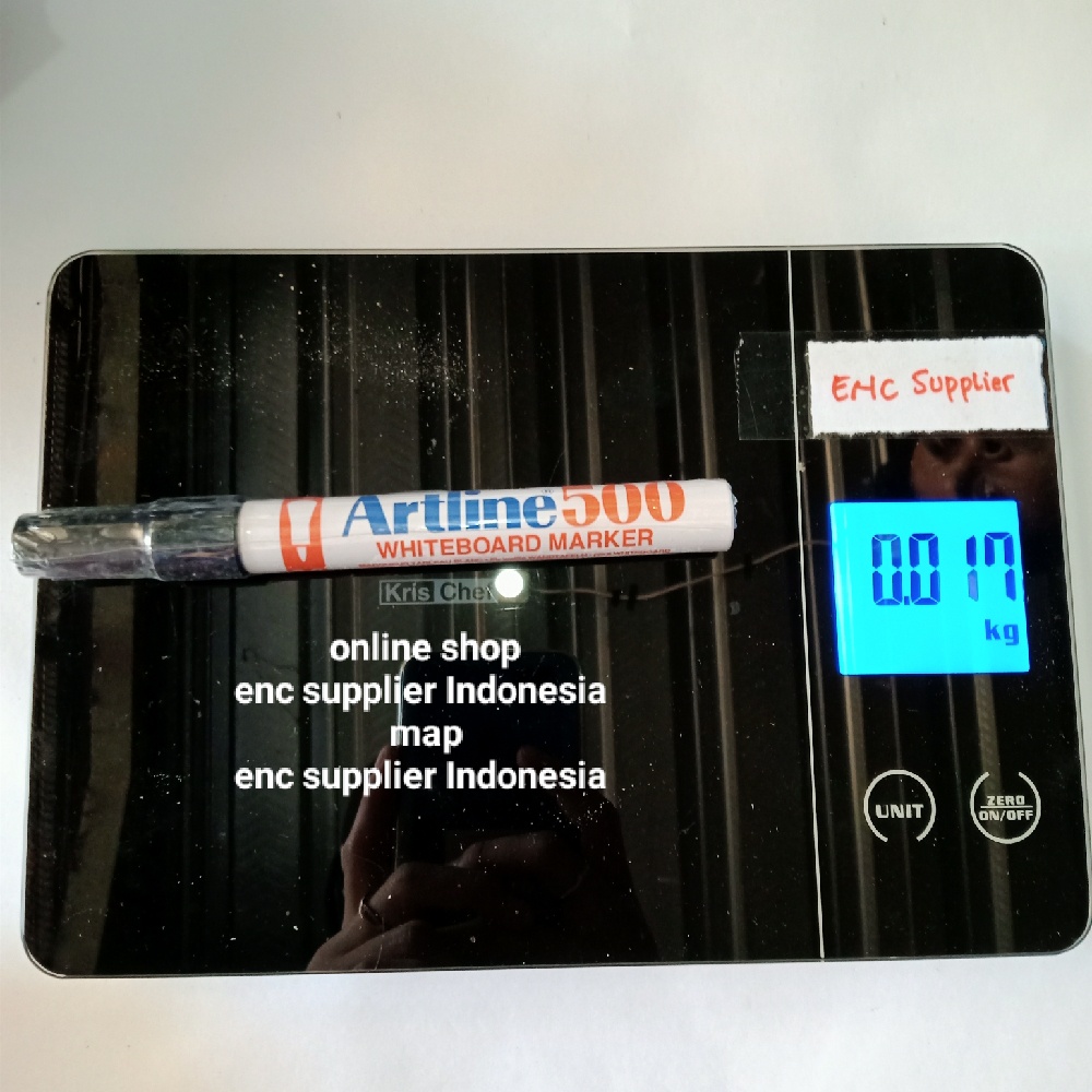 

1 buah spidol whiteboard marker ARTLINE 500 2.0 mm per pcs - enc.sup