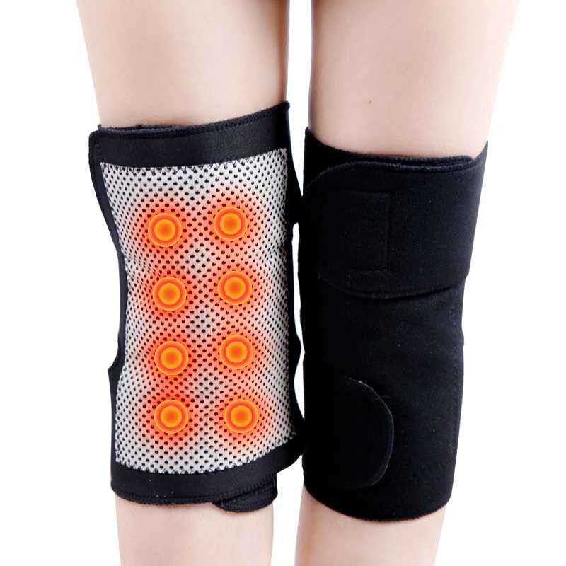 1 Pasang Pelindung Lutut Terapi Magnetik Knee Pad Nyeri Radang Sendi - Alat Terapi Lutut Deker